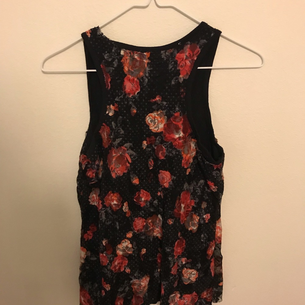 Floral tank top